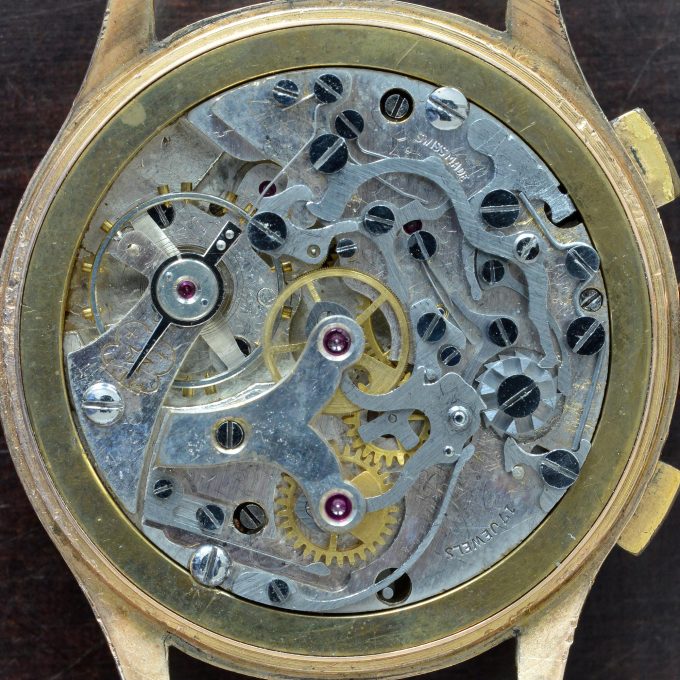 vintage Gold Chronograph Iota